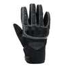 ARGON BLACK AND GREY MOTORCYCLE LEATHER GLOVES