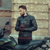 DRACULA BLACK MOTORCYCLE LEATHER JACKET