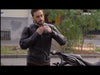 DRACULA BLACK MOTORCYCLE LEATHER JACKET